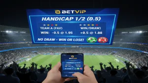 Mẹo Kèo Chấp 1/2 BetVip: Bí Kíp Đọc Vị Trận Đấu Bất Bại