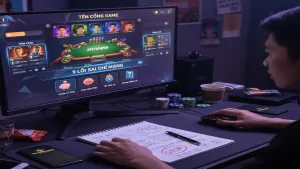 9 Lỗi Chơi Bài Tên Cổng Game Khiến Bạn Thua Sạch Vốn
