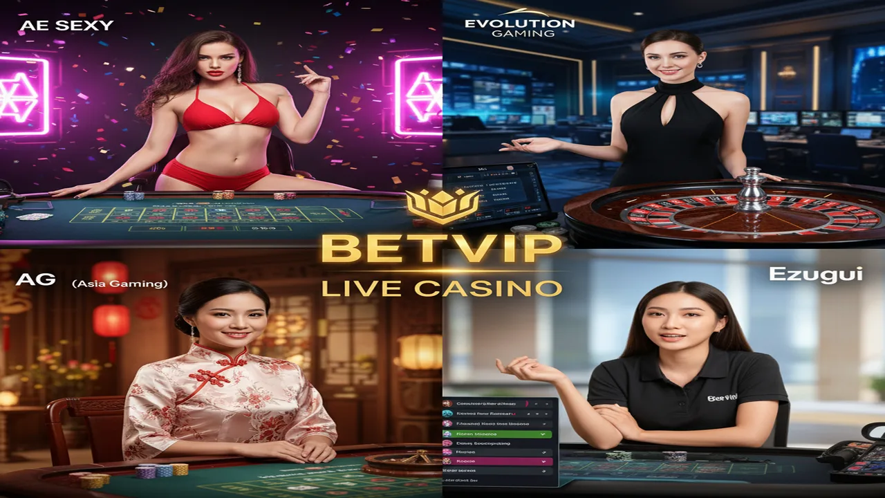 Top các sảnh Live Casino Dealer xinh đẹp