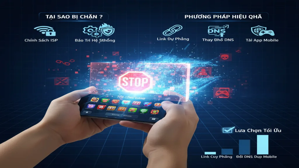 Vào game không bị chặn