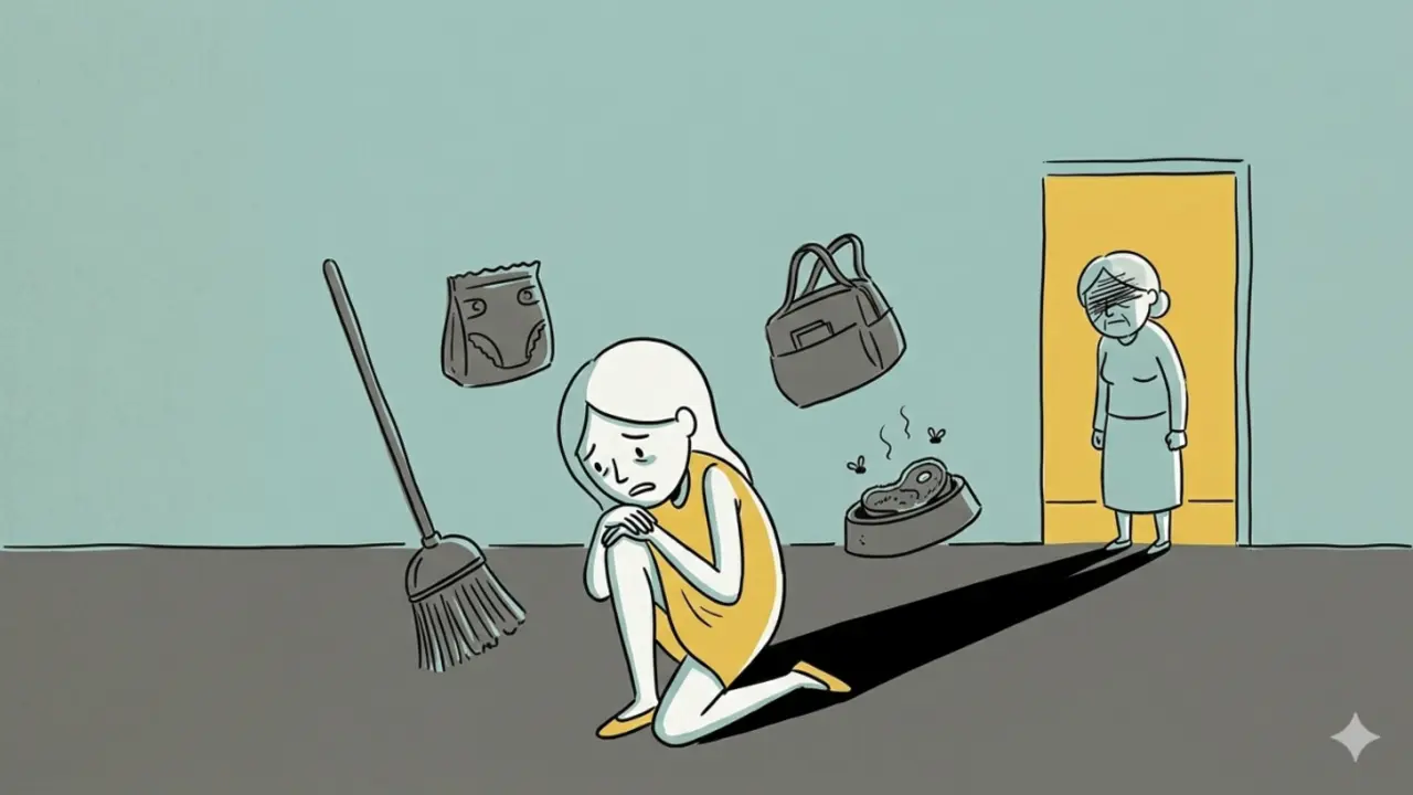 Chỉ vì miếng thịt, mẹ chồng nói như xúc phạm tôi